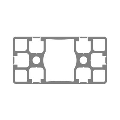 10-4590S4-0 45MM X 90MM 4 SMOOTH SIDES TEAR AWAY